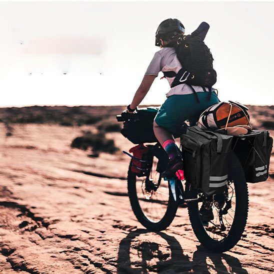 Sacoche porte bagage vélo